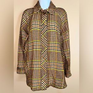 CAbi Yorkshire Shacket Autumn Plaid 4298 Fall 2022 Size S